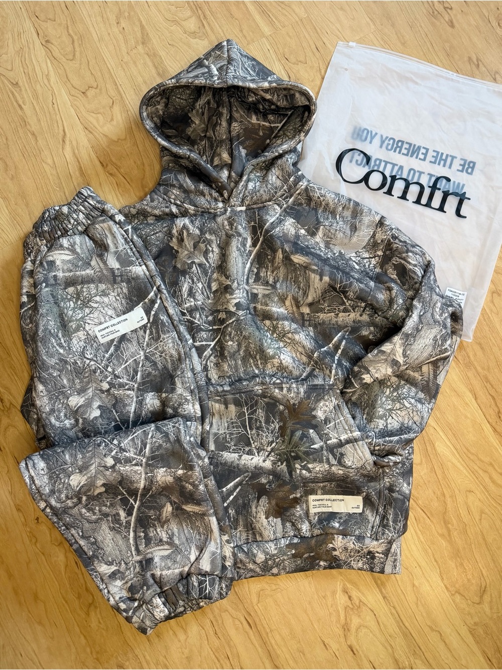 Comfrt Hoody & Track Set in Timber